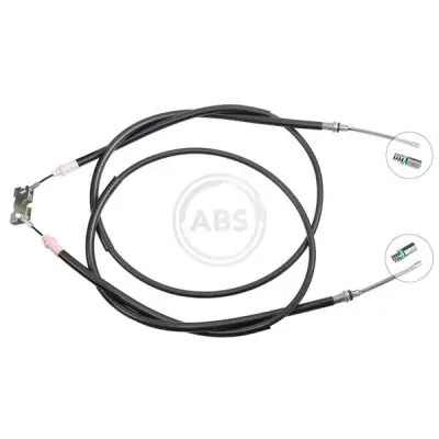 Cable de accionamiento, freno de estacionamiento A.B.S. K18873 Envío Exprés